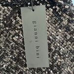 Gianni Bini NWT  Jada Halter Neck Sleeveless Black Sequin Swing Mini Dress Photo 6