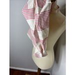 Sézane Sezane Pink Cream Stripe Tote Bag Photo 5