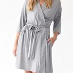 Cozy Earth Bamboo Kimono Robe Gray Size XS Photo 1