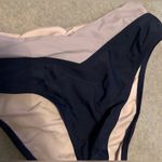 Cupshe NWT  Bikini Cut Out High Waisted Scoop Neck V Cut Purple/blue size S Photo 1