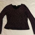 MSK Pink Sparkly Flare Arm Long Sleeve Medium Photo 0