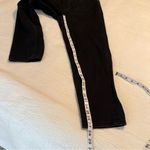 ZARA black jeans cotton high rise tapered leg 4 Photo 9