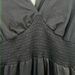 Hutch Anthropologie  Black V-neck Wide-Leg Jumpsuit size S Photo 3