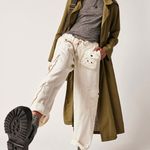 Free People Tahiti Cargo Pants Tofu Small Photo 0