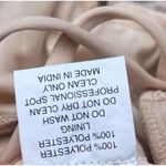 Mac Duggal 10812 Beaded Tea Length Dress Sheer Long Sleeves Womens Size 14 Party Photo 9