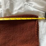 Free People Rust knit scoop neck sweater Photo 10