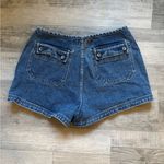 No Excuses  Blue Denim Women's Jean Shorts Photo 1