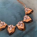 J.Crew  Tortoise and crystal statement necklace Photo 2