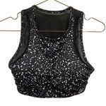 Nicole Miller black and white Sports Bra Size small Photo 0