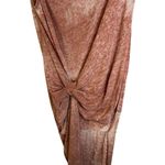 AllSaints Women's XS Pink Draped Midi Dress Sleeveless Modern Style Stan… Photo 2