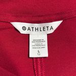Athleta  Tranquility Tunic Top Size Large Candy Red Photo 6