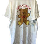 Milaca Made In USA Teddy Bear‎ Let's Cuddle Graphic T Photo 0
