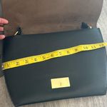 All Saints Women’s Leather Envelope Shoulder Bag Black elegant Purse Photo 12