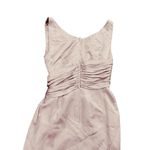Alberta Ferretti silk dress blush pink designer Size 6 Photo 3