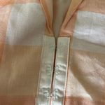 For Love & Lemons Eugenie Peach Gingham Crop Blazer Photo 8