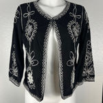 Lauren Michelle black embroidered one Photo 0