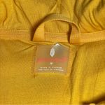 Free People Movement Adventure Waits Fleece Jacket Lined Size Medium Yellow Photo 4