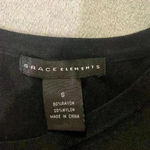 Grace Elements Women’s Black  Top Photo 3