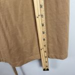 Alice + Olivia Evie Tie Waist Dress Women Small Tan Classic Minimalist Casual Photo 7