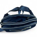 ZORFIN Fanny Pack Crossbody Belt Bag Black Adjustable Strap Waist Bag Travel Photo 1