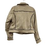 Laundry by Shelli Segal Jackets & Coats Laundry Suede Beige Women’s Size M Photo 2