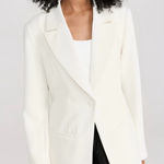 Good American  Fit And Flatter Blazer Classic Ivory Photo 0