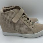 Guess Ankle Sneakers Women Sneakers Biege Breathable, Size 9M Photo 3