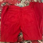ZARA Red Jeans Photo 4