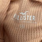Hollister  waffle knit hooded pullover top XS‎ Women's Photo 1