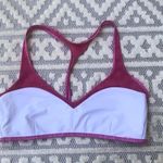 Lululemon  pink Water Salty Swim Sport Top REVERSIBLE size small Photo 0