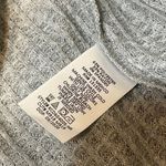 Socialite women’s Gray waffle knit open long sleeve cardigan Sz small Photo 3