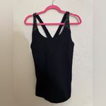 Alo Yoga  Women's Black patina bra Crossback Tank Top size L Photo 4