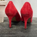 Charles David  Red Suede Pump Shoes 6.5 Photo 2