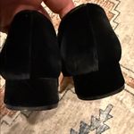 Anne Klein Black Loafers with Silver Embroidery 6.5 size Photo 5