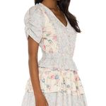 Love Shack Fancy X REVOLVE Roth Dress in Pastel Lemon Blueberry Photo 1