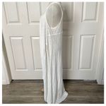 EXPRESS One Eleven cream long floor length sleeveless top Photo 1
