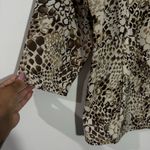 NEW  Additions Printed Full Zip Jacket‎ w/ Pockets Size Large Chico's 2 Photo 2