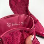 Helen’s Heart Fuschia Short Bling & Embroidered Boots Size 10 Pink Photo 12