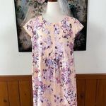 Super Cute J. Jill Love Linen Pintuck Shift Dress! Pink Size undefined Photo 0