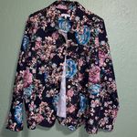 Vintage floral jean jacket • Rebecca Malone • denim jacket • teachercore Size L Photo 1