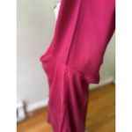 Barrie Pace Vintage 80s Silk Blouse Button Down Formal Shirt Magenta Size 18 1X Pink Photo 5