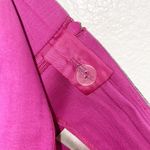 Kenar  Fuschia Cotton Blend Work Pencil Skirt Photo 5