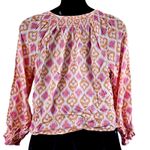 365 Everyday Luxe Women’s Boho Peasant Blouse Photo 6
