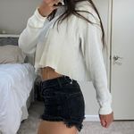 Forever 21 black denim shorts Photo 1
