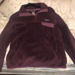 Patagonia Women’s Maroon  Retool Snap T Fleece Photo 0