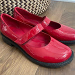 Ramon Tenza Red Patent Leather Mary Jane Lug Sole $250 7 Photo 0