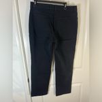 Gloria Vanderbilt  Chic Classic Black Wash Full Length Denim StraightLeg Jeans 14 Photo 6