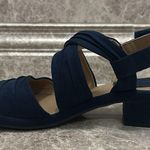 Me Too Yasmin Chunky Heel Navy Size 7.5 Photo 6