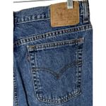 Levi's Vintage 512 Womens Size 33" Mom Jean Blue Denim Straight Heavy Y2K Photo 5