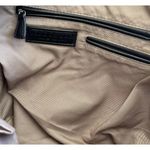 London Fog Vintage  Medium Tote Black Gray Women's Handbag Photo 2